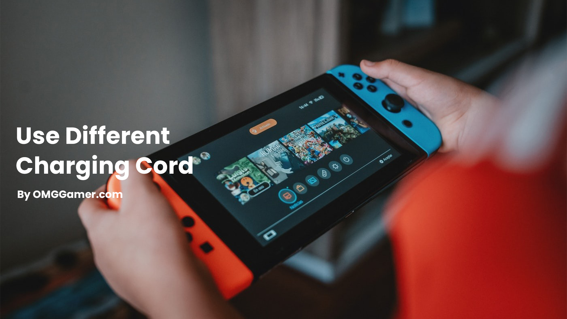 Use Different Charging Cord: Nintendo Switch Not Turning on