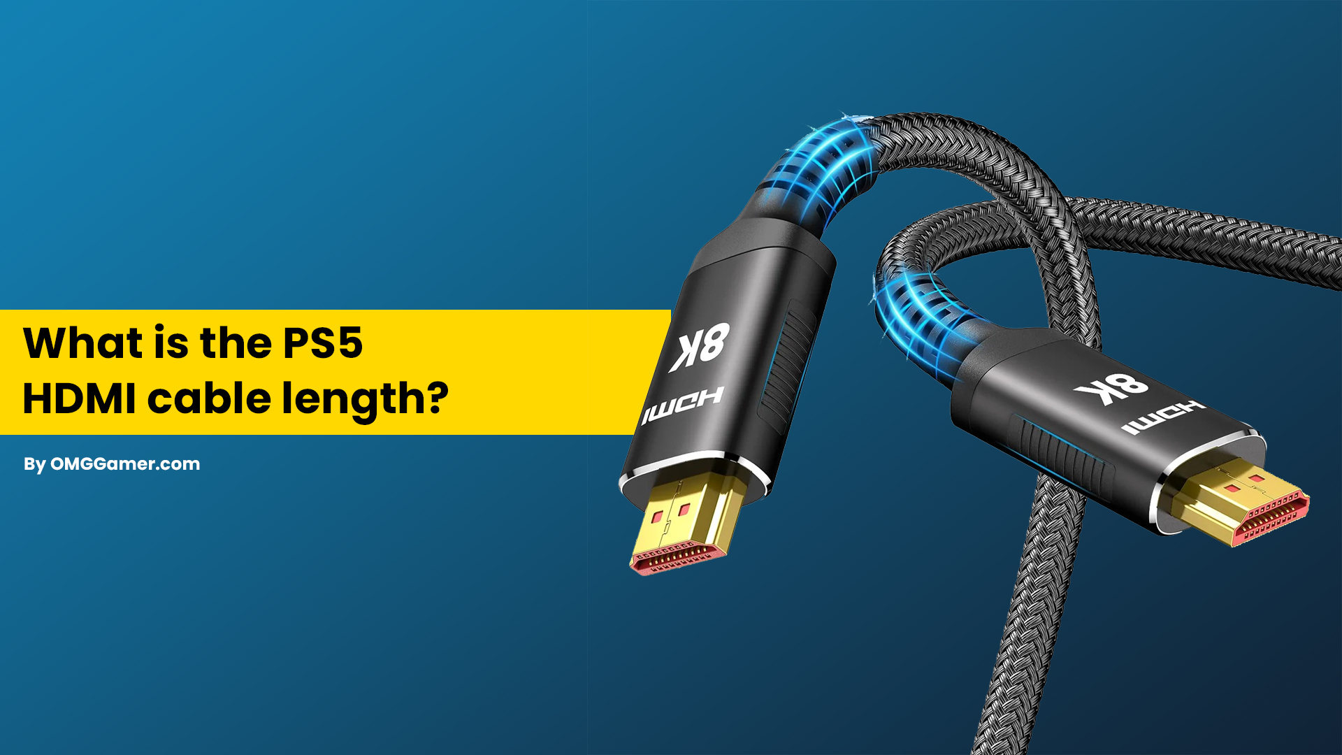 What is the PS5 HDMI cable length