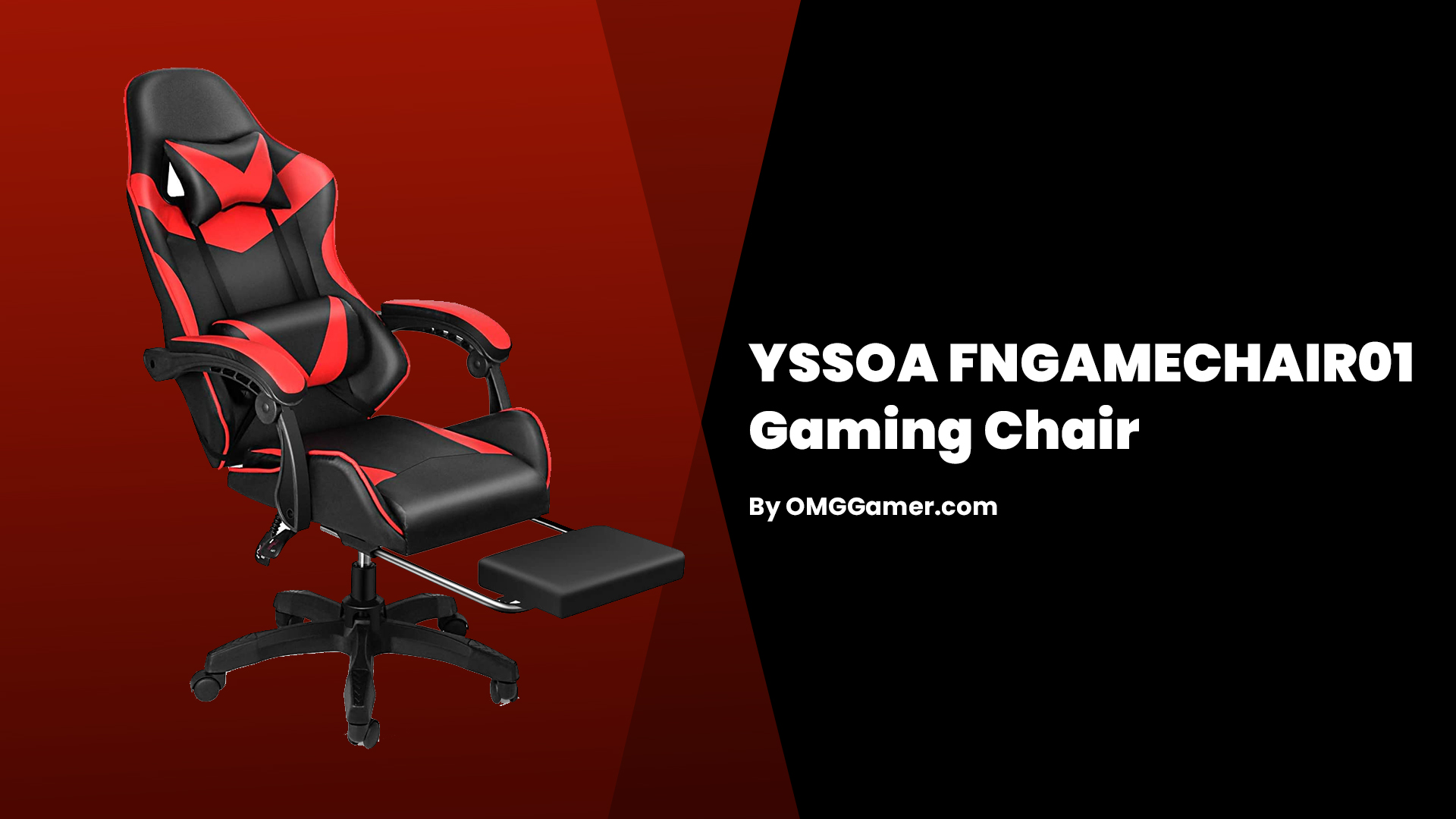 YSSOA FNGAMECHAIR01: Red and Black Gaming Chair