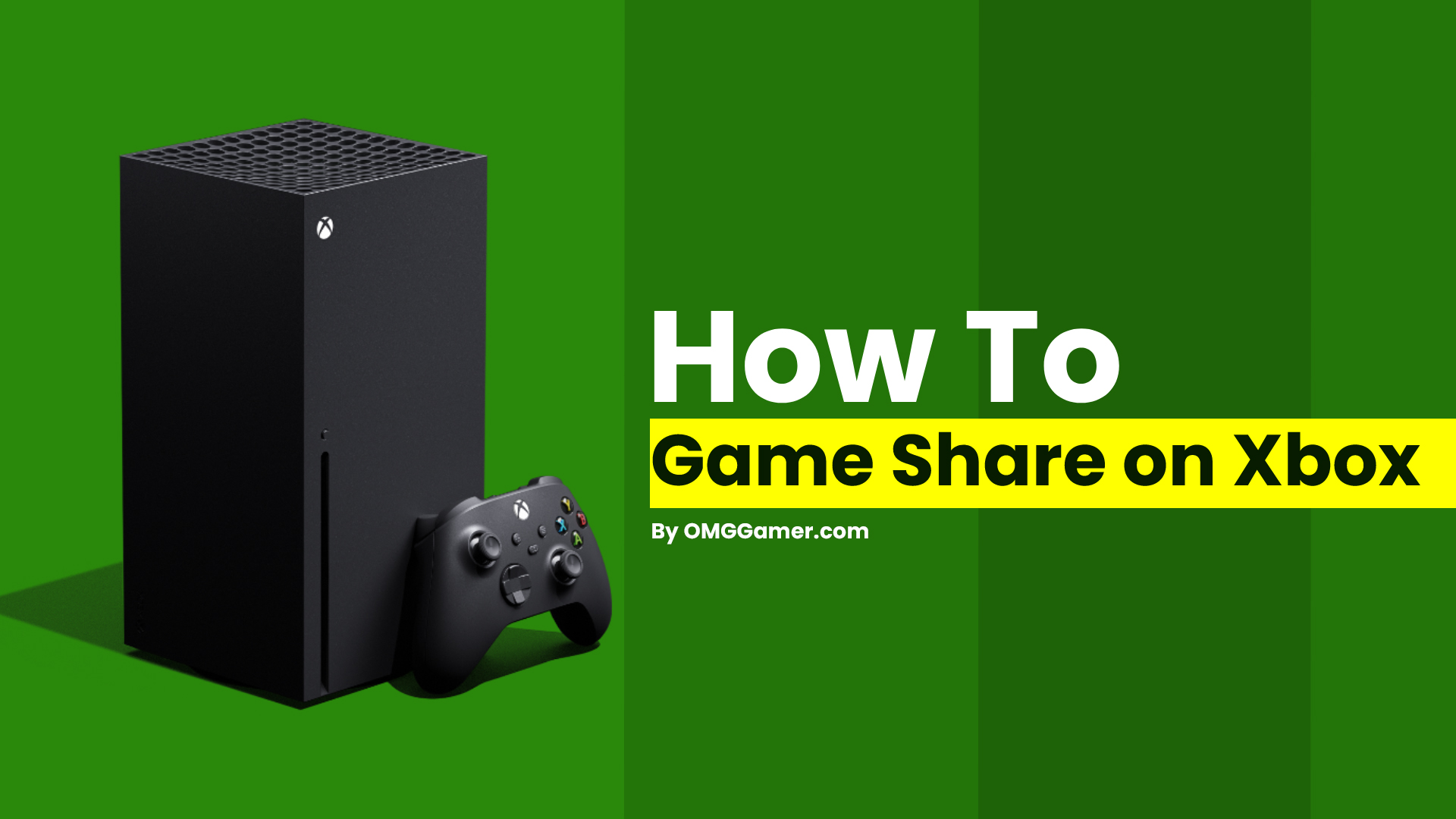 How To Game Share Xbox in 2024 [Xbox Series X & Xbox One]
