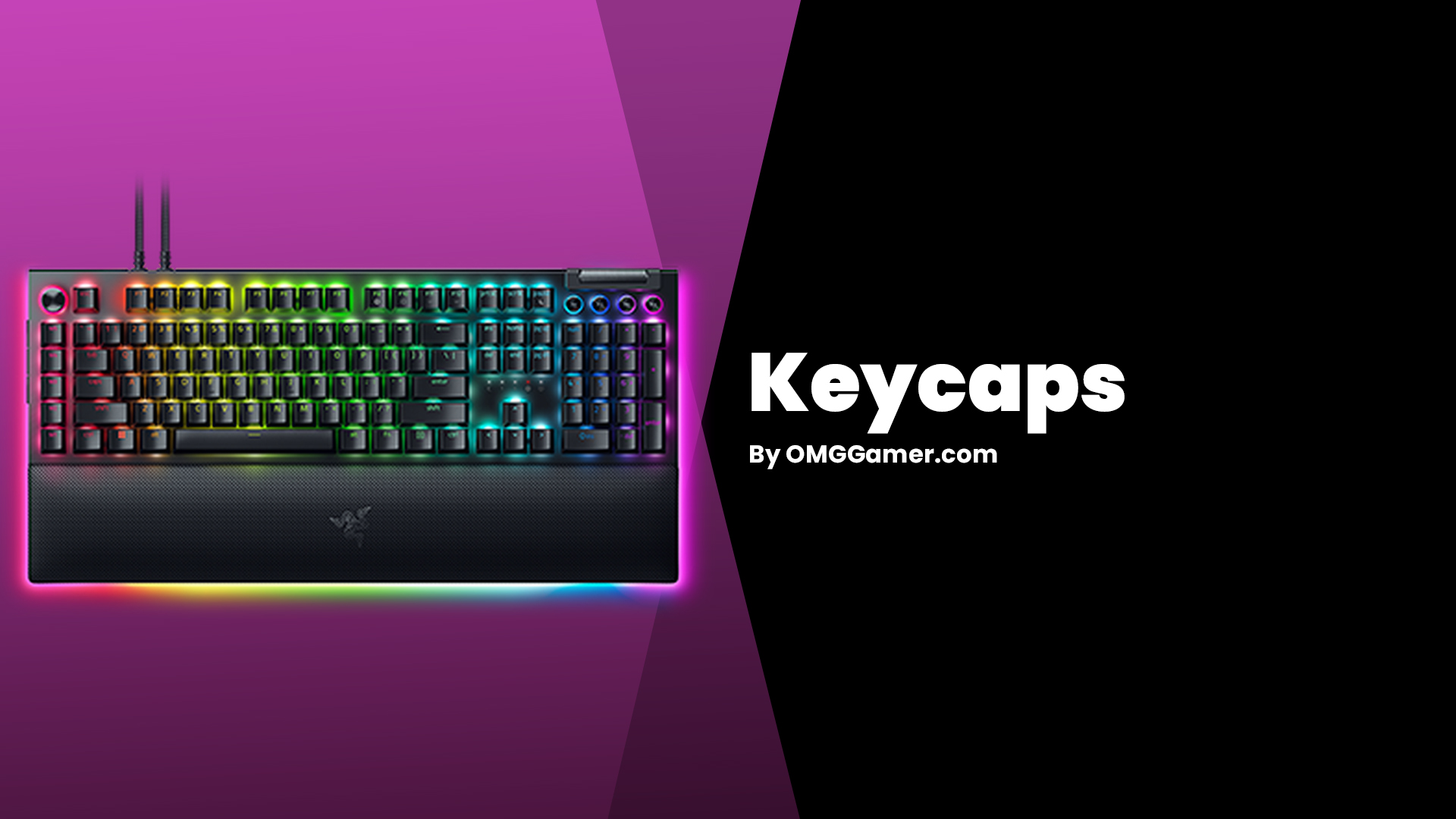 Razer BlackWidow v4 Pro Keyboard Keycaps