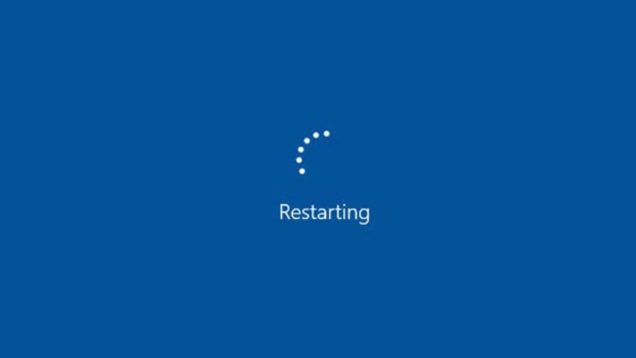 restart PC